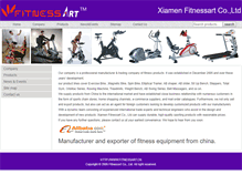 Tablet Screenshot of fitnessart.cn